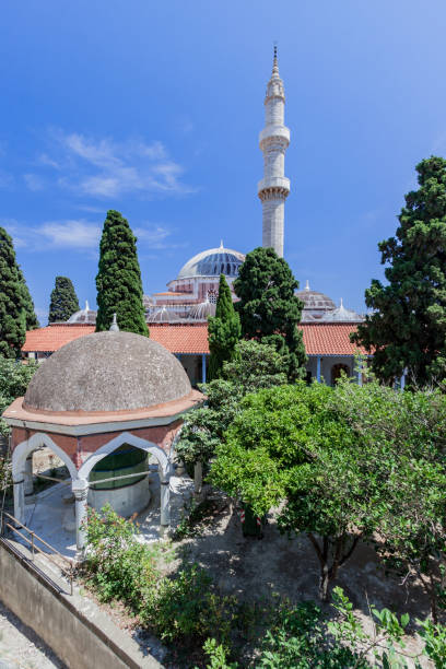 istock Mosque Rhodes Island Greece 840704166