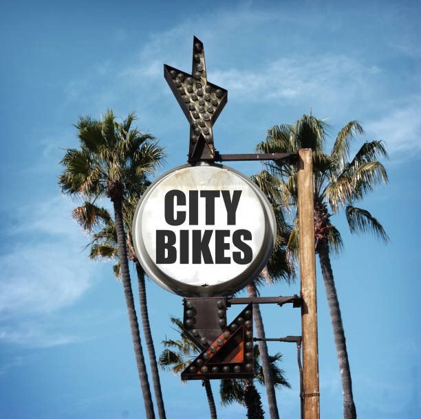 istock city bikes sign 840704442