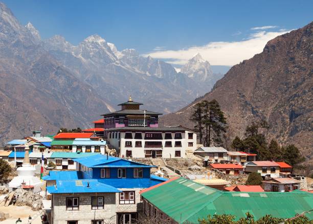 istock Tengboche Monastery, the best monastery in Khumbu valley 840708666