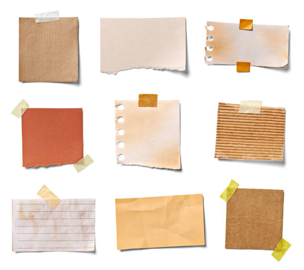 istock note paper piece label vintage grunge tape 840718846