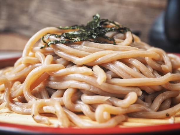 istock Soba noodles Japanese food 840745488