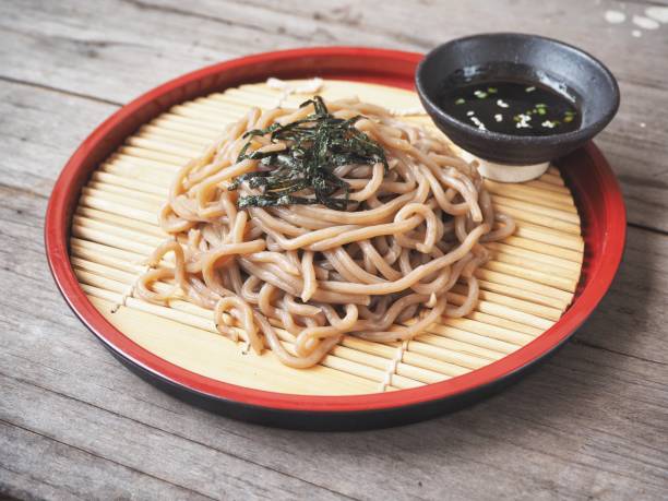 istock Soba noodles Japanese food 840745514