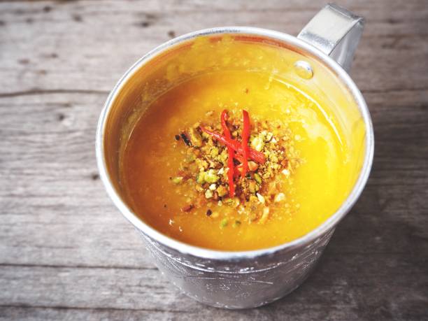 Mango lassi Indian drink