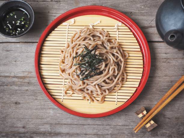 istock Soba noodles Japanese food 840745744