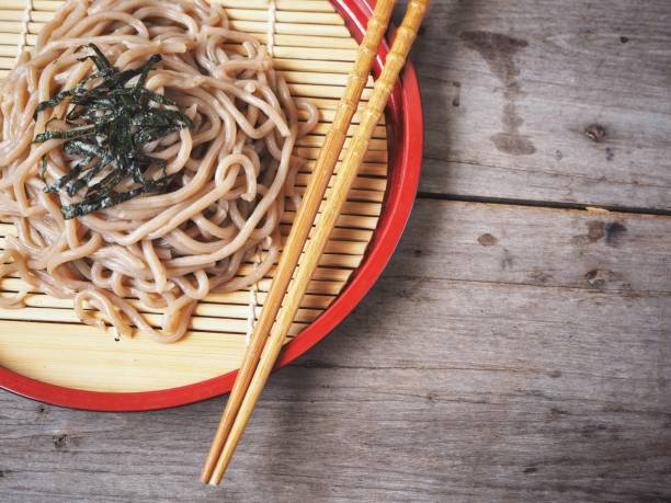 istock Soba noodles Japanese food 840745792