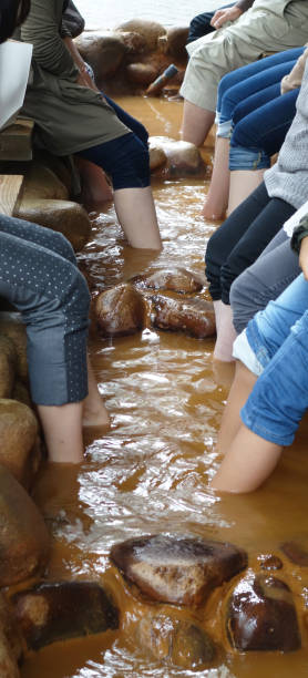 istock Foot bath in Arima Onsen 840746098