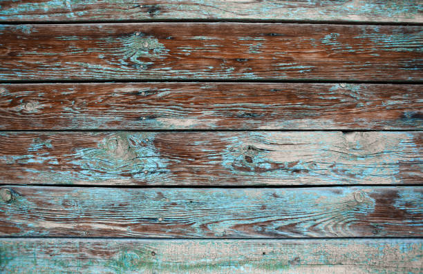 istock Old shabby wooden background with cracks 840779144