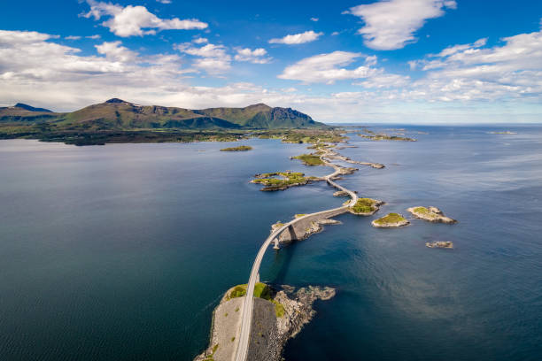 istock Atlantic Ocean Road aerial photography. 840781488