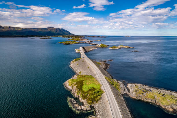 istock Atlantic Ocean Road aerial photography. 840781528