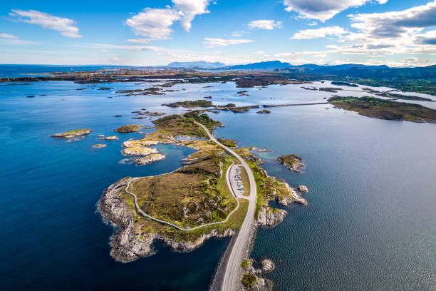 istock Atlantic Ocean Road aerial photography. 840781540