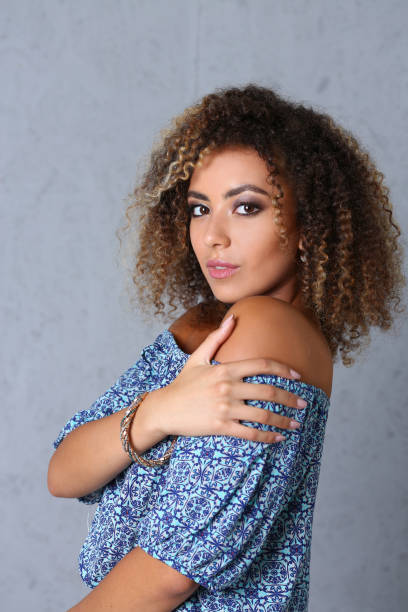 istock Beautiful black woman portrait. 840782608