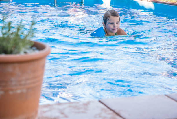 istock Girl in the Pool 840793446