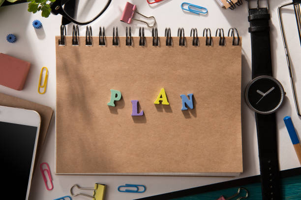 istock Planning concept - inscription on the desk 840793638