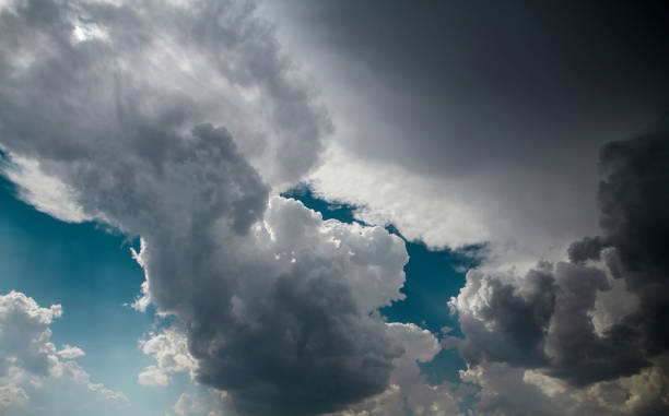 sky and clouds A3 stock photo