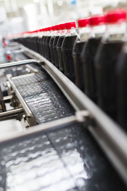 istock Juice and soda production factory 840813896