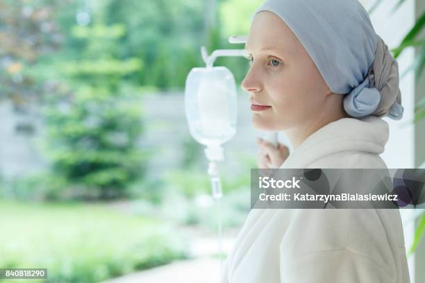 Young Woman With Skin Cancer Stock Photo - Download Image Now - Cancer - Illness, Patient, Women