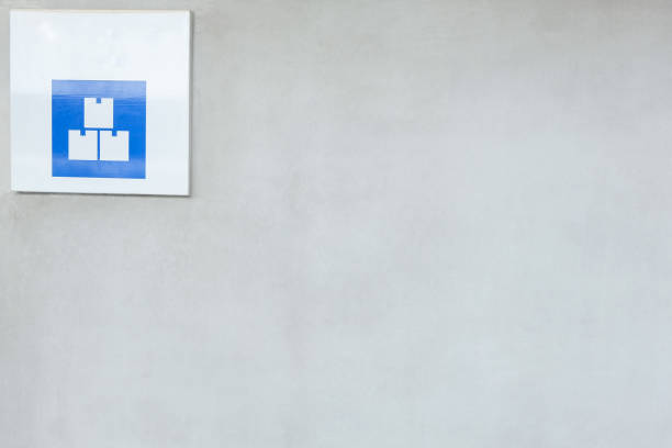 istock The sign on cement wall of storage room. 840822436