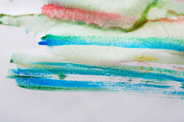 istock Abstract watercolor hand painted background 840830532