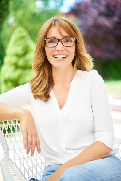istock Beautiful smiling middle aged female 840834314