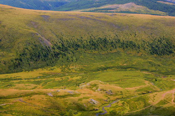 istock View from the mountain to the hills 840834966