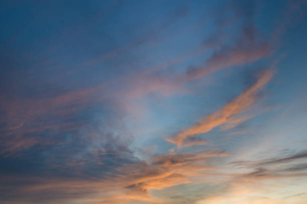 istock Beautiful sky with the sunlight of the sunset 840849108