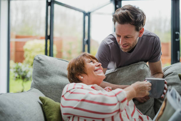 istock Giving Mum A Well Deserved Cuppa 840849426