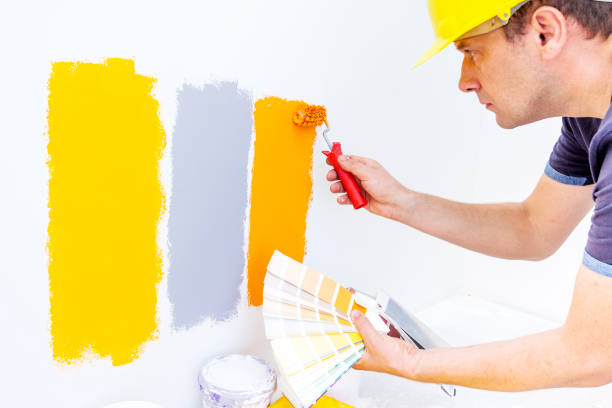 istock Worker choosing paint colors at home 840849944