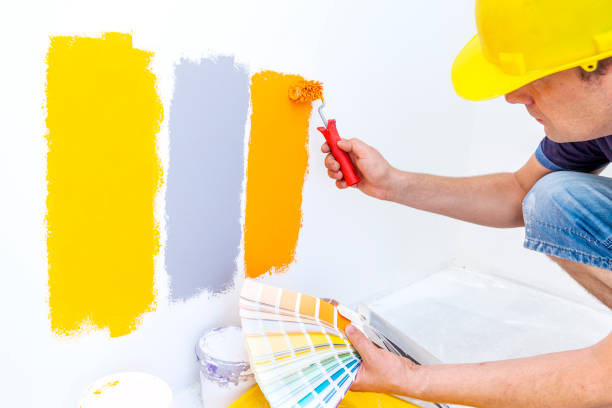 istock Worker choosing paint colors at home 840855202