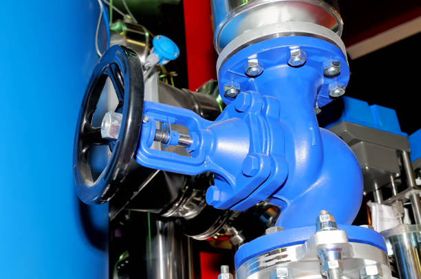 istock Industrial rotary valve and piping 840857800
