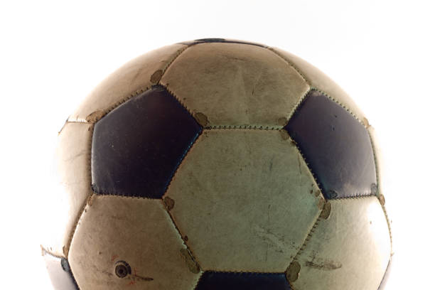 istock Soccer ball on white background 840863832