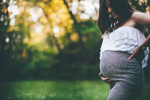 istock Young pregnant woman 840867066