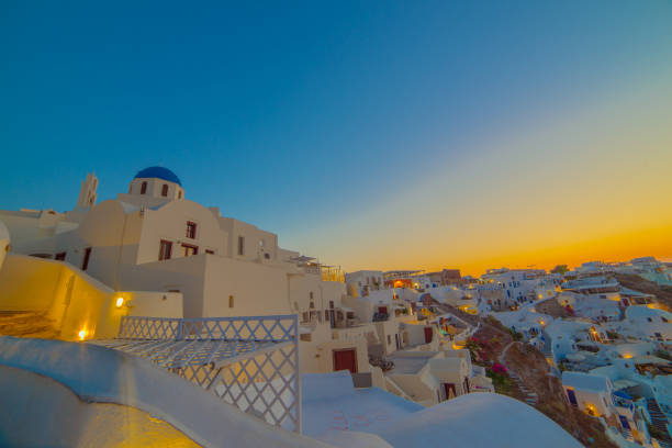 istock Santorini Sunrise Oia 840869878