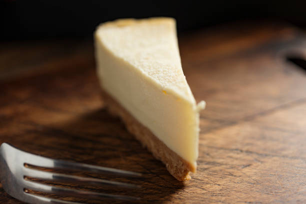 istock piece of Vanilla Cheese cake. 840870694