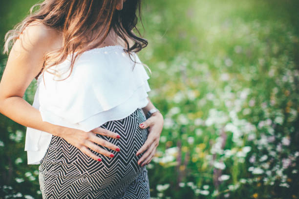 istock Pregnant young woman relaxing 840874044