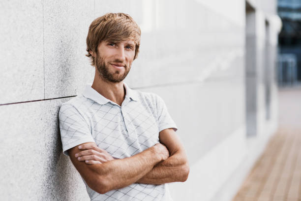 istock Handsome man portrait outdoors 840887488