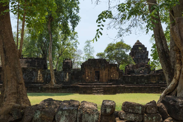 Muang Sing Historical Park stock photo