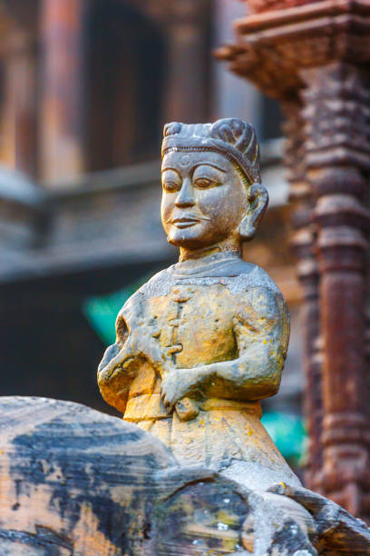 istock Statues and decorations in Patan Durbar Square, Nepal 840898386