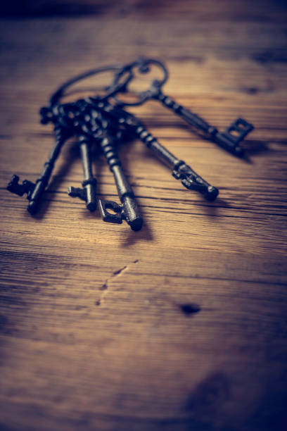 Old Time Key Rings 250+ Black Key Key Ring Old Fashioned Stock Photos, Pictures & Royalty ...
