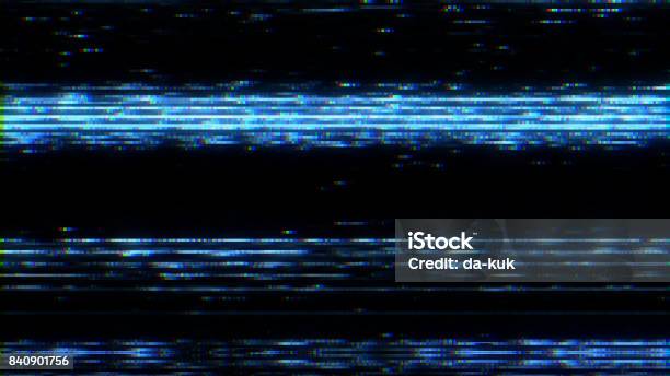 Photo libre de droit de Dommages Et Bruit De Tv Vhs banque d'images et plus d'images libres de droit de Problèmes - Problèmes, Glitch - Technique photographique, Télévision