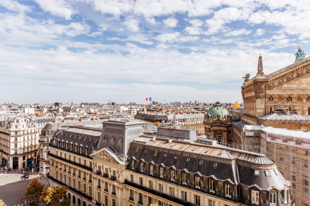 istock Cityscape view of Paris 840903616