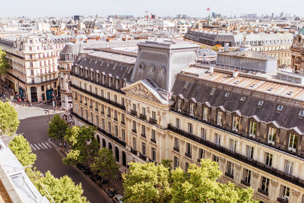 istock Cityscape view of Paris 840903756
