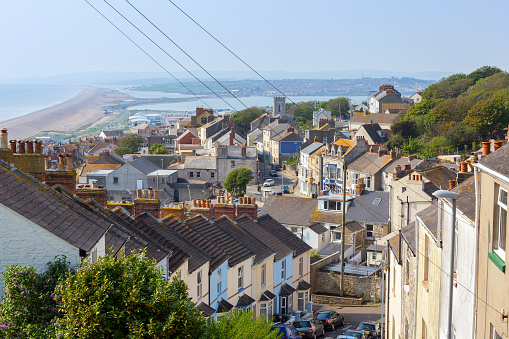 English architecture of Fortuneswell town, UK