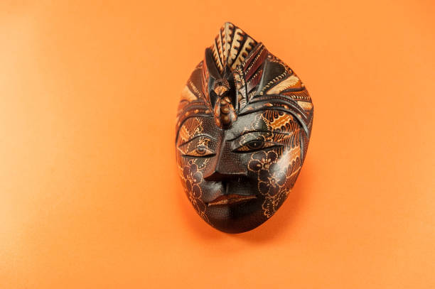 istock Batik wooden indonesian 840908958