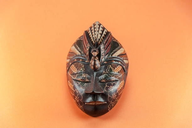 istock Batik wooden indonesian 840908998