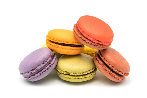istock Pile of colorful sweet macarons 840930704