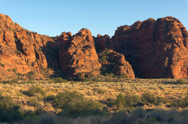 istock Snow Valley Utah- Canyon Wall HDR 840936692