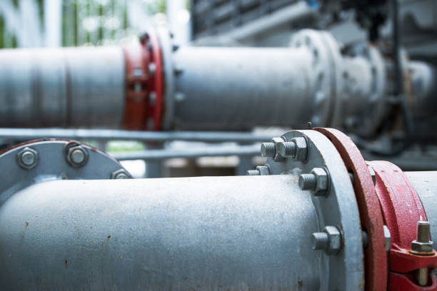 istock Water Pipeline in Water Treatment Plant 840943594