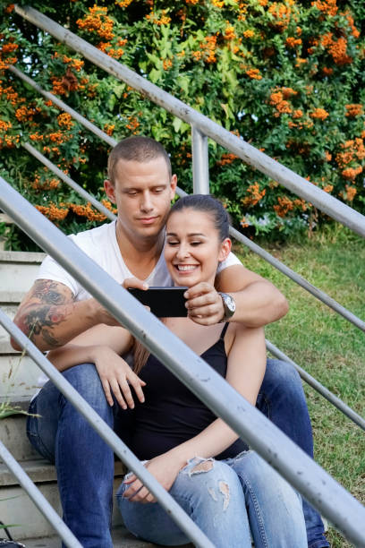 istock Young couple in love 840974458