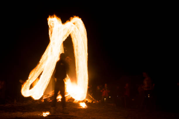 istock Fire ritual Sirni Zagovezni before Easter 840975620