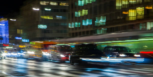 istock night traffic in vienna city 840982182